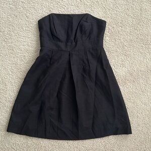 Lilly Pulitzer Black Strapless Mini Dress